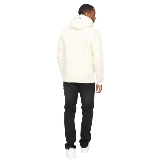 Crosshatch Heren Carrimoore Hoodie (Off White) - Image 2