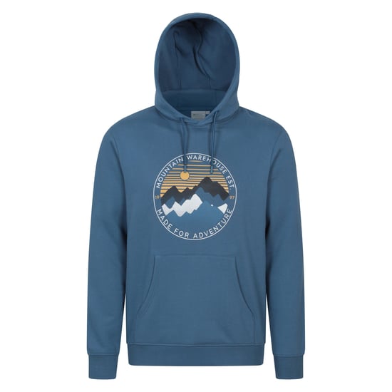 Mountain Warehouse Heren Sunset Hoodie (Blauw) - Image 1