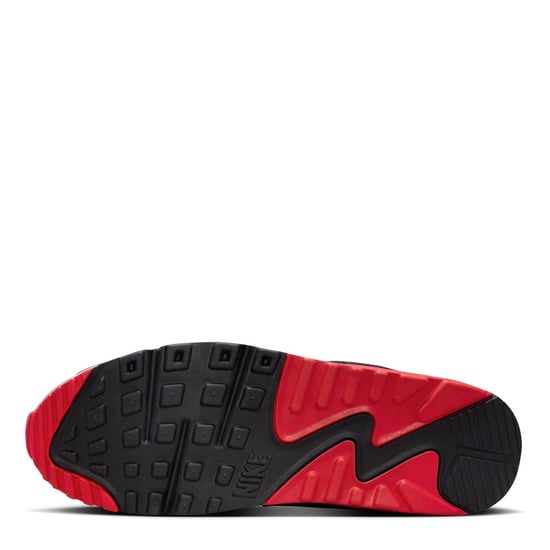 Nike Air Max 90 Men’s Trainers Grey/NavyRed - Image 6