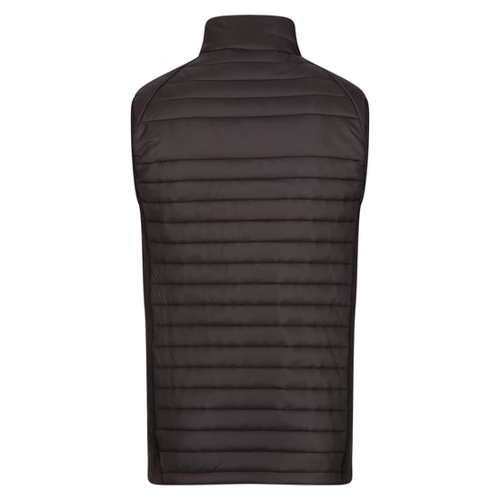 Regatta Professional Quiltad hybridväst för herrar (Svart/Klassiskt rött) - Image 2