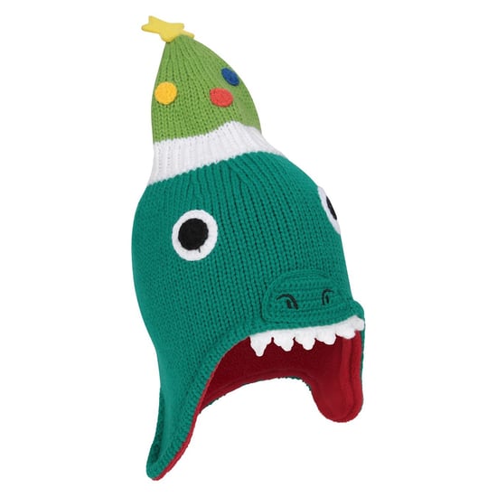 Mountain Warehouse Kerstmuts met fleecevoering voor kinderen/Kinderen (Groen) - Image 4