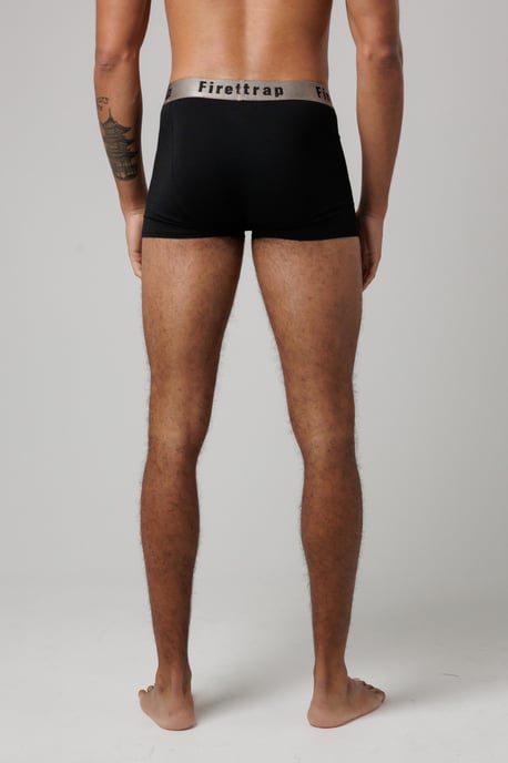 Multi 3 Pack Cotton Stretch Boxers With Logo Waistband - Image 6