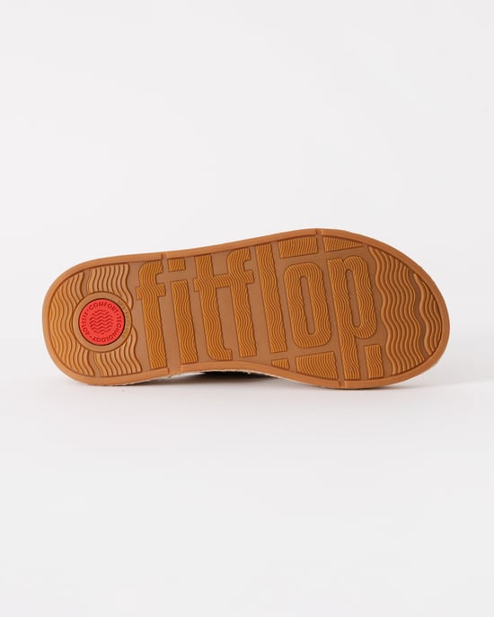 F-Mode Flatform Sandals in Tan - Image 6