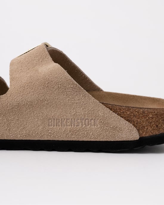 Two Buckle Adjustable Sandals in Beige - Image 4