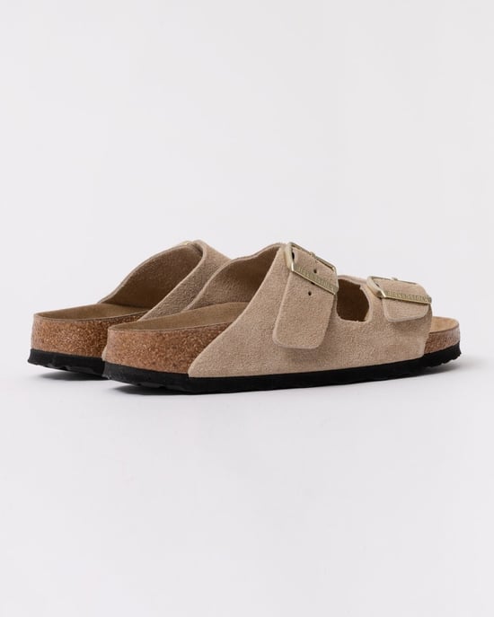Two Buckle Adjustable Sandals in Beige - Image 5