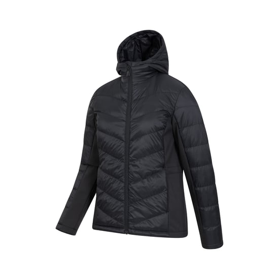 Mountain Warehouse Dames/Dames Turbine gewatteerde Soft Shell jas (Jet Zwart) - Image 4