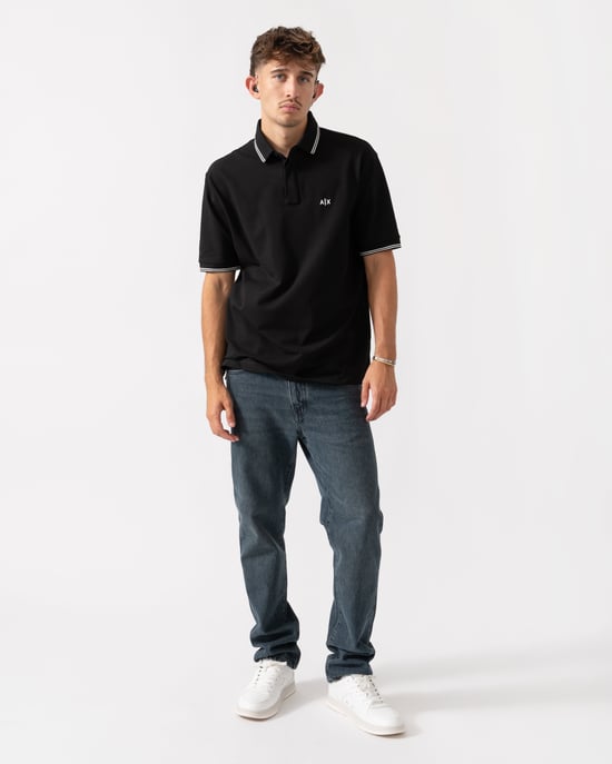 UC001 Polo Shirt Polo Shirt in Black - Image 3