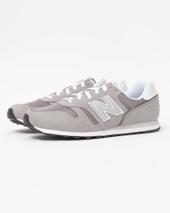 Mens Casual Trainers in Light Grey - Image 1