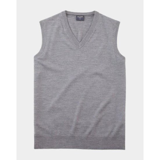Olymp Spencer v-pullunder basic merino 533667/63 - Image 3