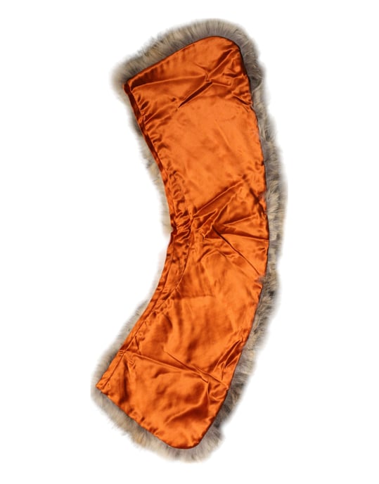 Bruine Bont Schouderkraag Nekwrap Sjaal - Image 2