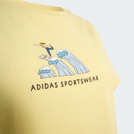 Codes Doodle Surf Graphic Tee - Image 3