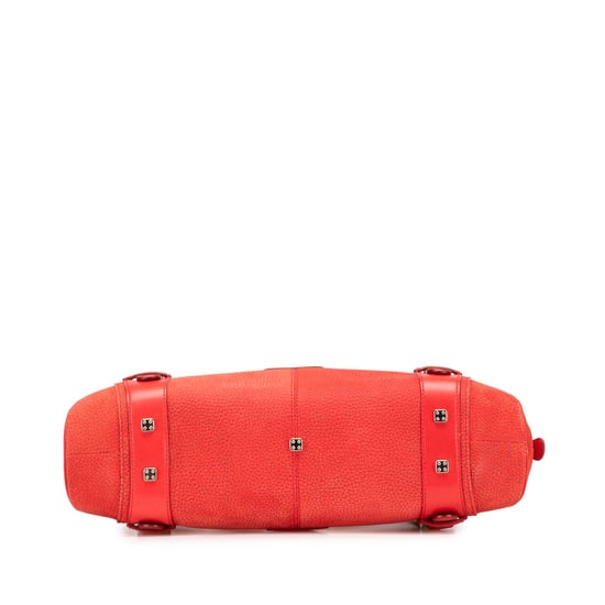 Leather Buckle Handbag - Image 3