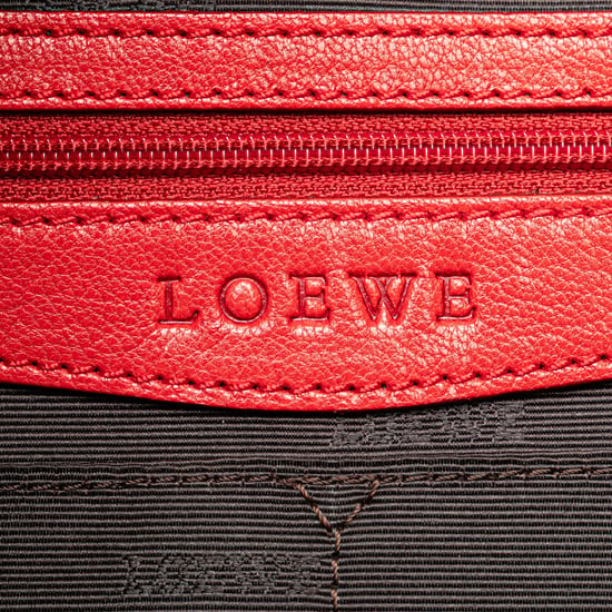 Leather Buckle Handbag - Image 5