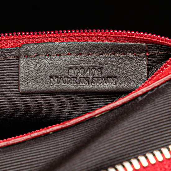 Leather Buckle Handbag - Image 6