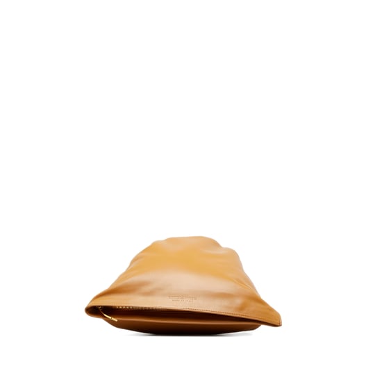 Twist Top Handle Leather Bag - Image 4