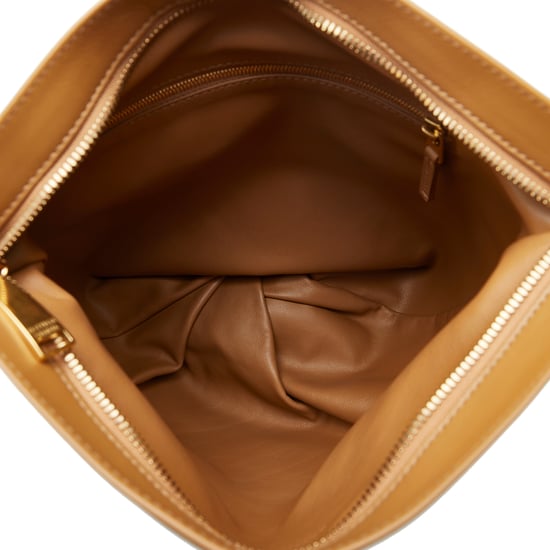 Twist Top Handle Leather Bag - Image 5