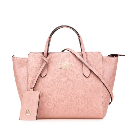 Gucci Liten Läder Tote - Image 2