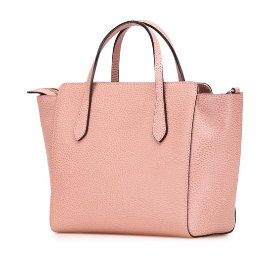Gucci Liten Läder Tote - Image 3
