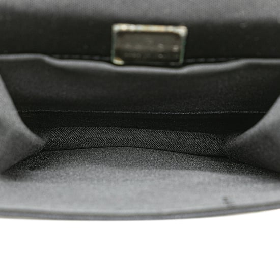 Black Canvas Crossbody Bag - Image 5