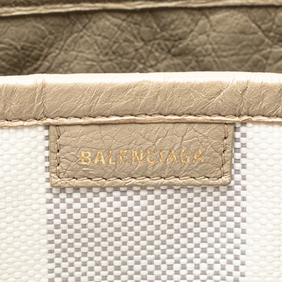 Striped Canvas Tote - Image 5