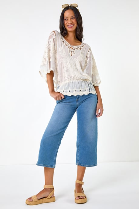 Butterfly Lace Blouse - Image 3