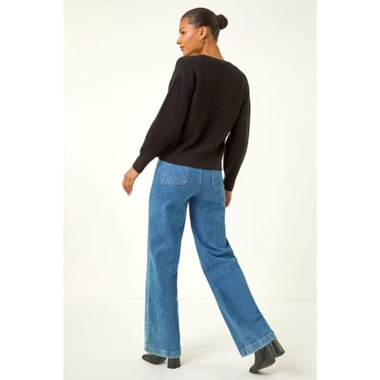 Animal Tie Front Knit Cardigan - Image 4