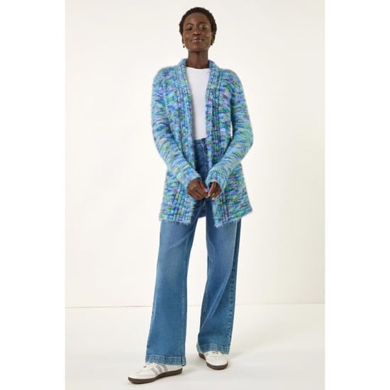 Fluffy Longline Cosy Cardigan - Image 3