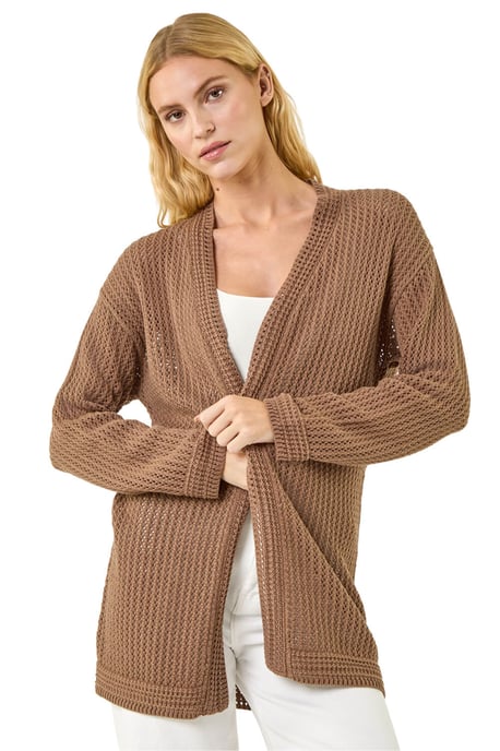 Stitch Knit Cardigan - Image 1