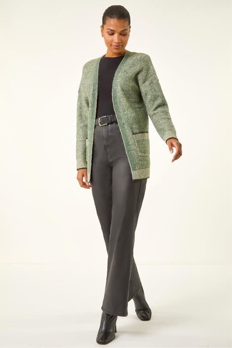 Soft Knit Pocket Cardigan - Image 3