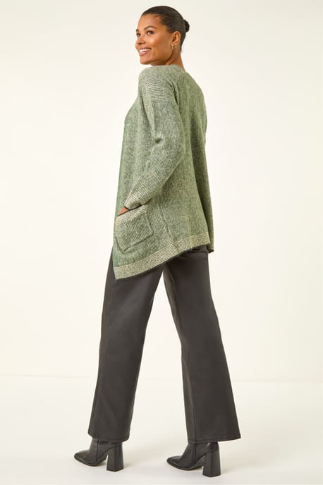 Soft Knit Pocket Cardigan - Image 4