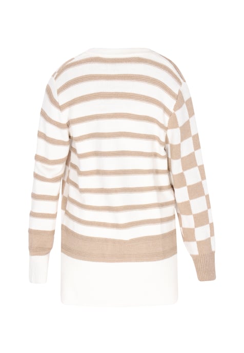 usha Vest vrouwen Wit Veelkleurig Beige - Image 5