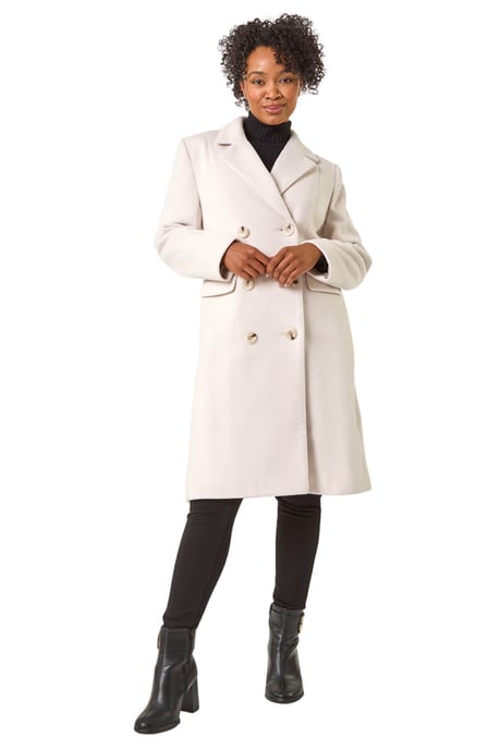 Petite Double Breasted Coat - Image 2