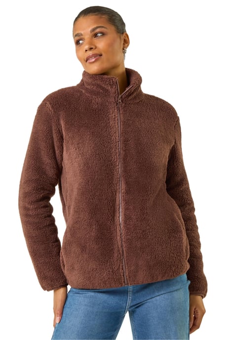 Soft Sherpa Fleece Jacket - Image 1