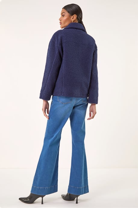 Collared Borg Fleece Jacket - Image 4