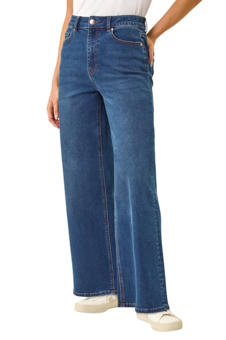 Petite Wide Leg Jeans - Image 1