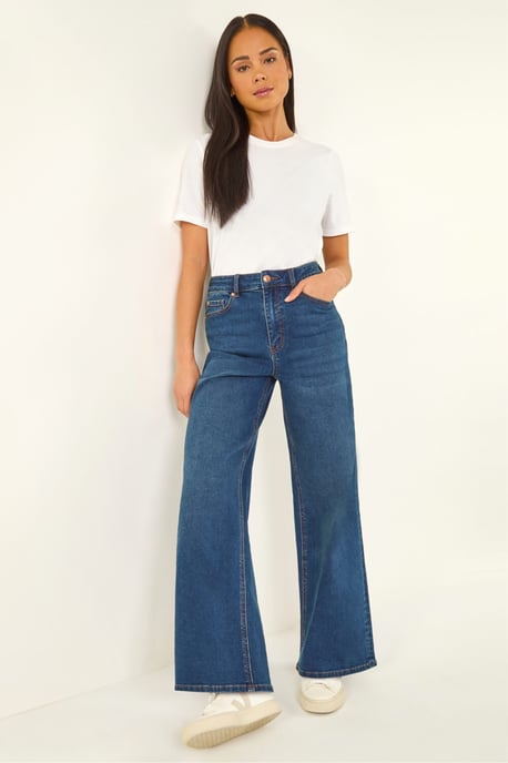 Petite Wide Leg Jeans - Image 2