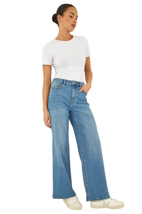Petite Wide Leg Jeans - Image 2