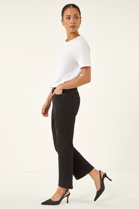 Petite Boocut Cropped Jeans - Image 3