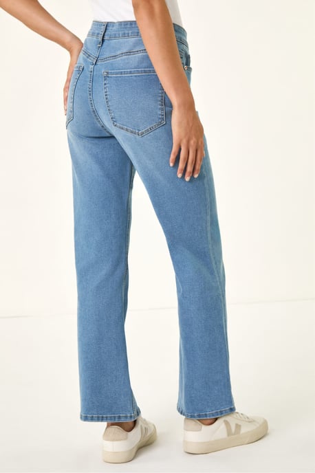 Petite Bootcut Stretch Jeans - Image 4