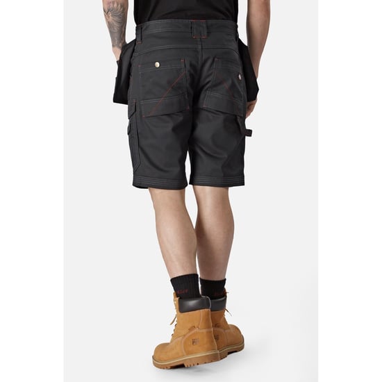Dickies Redhawk Pro Arbetspolyester Herr Svarta Arbetsshorts - Image 3