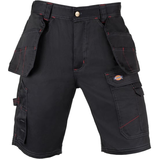 Dickies Redhawk Pro Arbetspolyester Herr Svarta Arbetsshorts - Image 4
