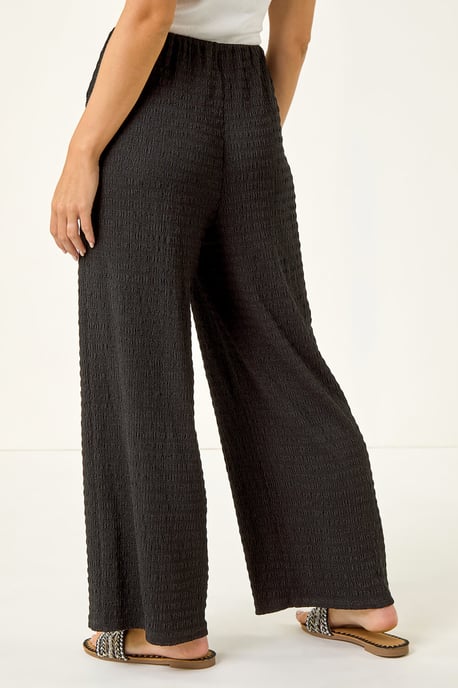 Petite Textured Stretch Trouser - Image 4