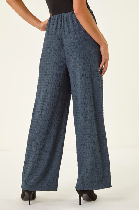 Petite Textured Stretch Trouser - Image 4