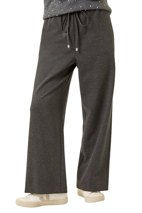 Petite Drawstring Ponte Trouser - Image 1