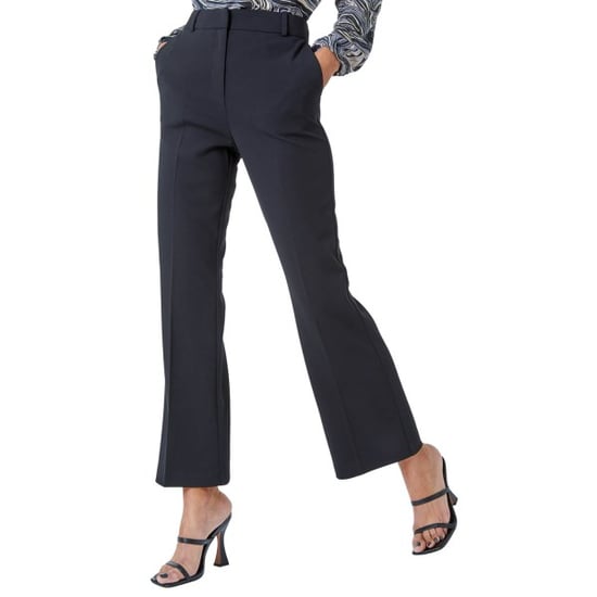 Long Bootcut Stretch Trousers - Image 1