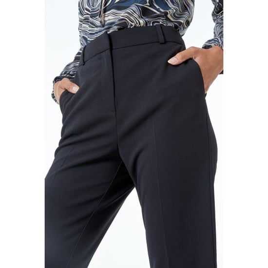 Long Bootcut Stretch Trousers - Image 3