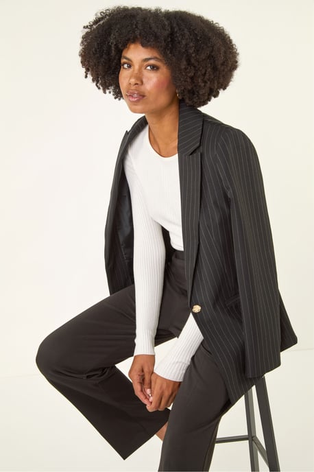 Straight Leg Ponte Trouser - Image 2