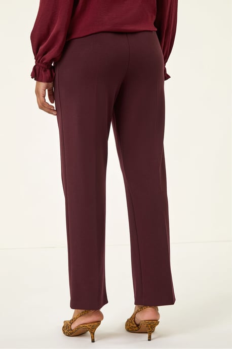 Straight Leg Ponte Trouser - Image 4