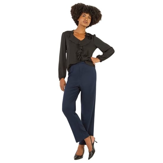 Straight Leg Ponte Trouser - Image 2
