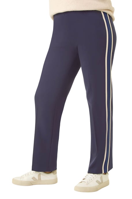 Petite Side Stripe Ponte Trouser - Image 1